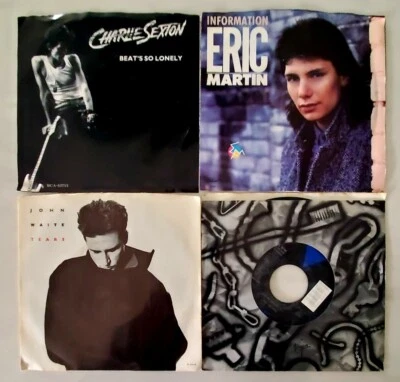 80's SUPER Pack- 45 rpm Singles - Boy George - John Waite - Eric Martin and More - Image 1 of 3