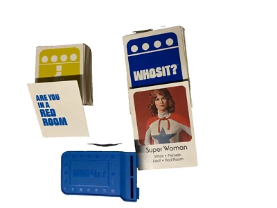 Vtg 1977 Parker Brothers Whosit? Replacement Parts - Image 1 of 3