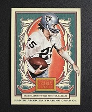 2013 Panini Golden Age #100 FRED BILETNIKOFF, WIDE RECEIVER, OAKLAND Toploader