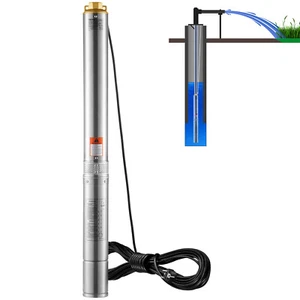 VEVOR Pompa Acqua Sommergibile Pozzi Profondi Acciaio Inox 2200W 9,8 m³/h 144 m - Imagen 1 de 12