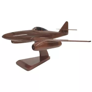 Messerschmitt ME 262 German WW2 Military Jet Aircraft Wooden Desktop Model - Picture 1 of 5