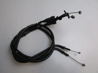 Kawasaki ZX6R ZX 6R Ninja B1H B2H 2003 2004 Pair of Throttle Cables J7 B - Image 1 of 3