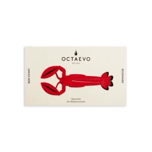 Octaevo Metal Bookmark Bon Vivant Red - Picture 1 of 3