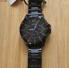 HUGO BOSS Watch with 46MM Black Chronograph Face & Black Bracelet In
