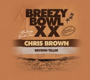 Chris Brown - Breezy Bowl XX - Hamburg - 1x Sitzplatz Block Westtribüne 20B - Bild 1 von 3