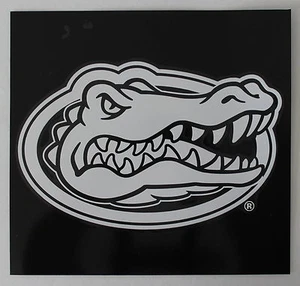 University Of Florida Lic White Sticker Qualilty NCAA Car Window College Decal - Picture 1 of 5