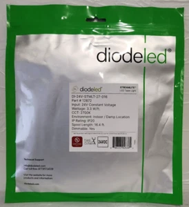 DiodeLed Streamlite Led Tape Light #DI-24V-STMLT-27-016, 24V, 2700K, 16.4ft. - Picture 1 of 1