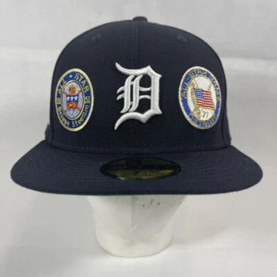 New Era x Hat Club 59FIFTY DETROIT TIGERS FITTED ASG History Patches 7 1/4" NWT - Image 1 of 4