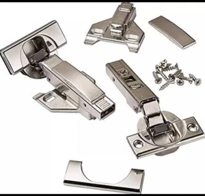 8ct/4pr BLUMOTION CLIP TOP HINGE + FACE FRAME PLATE BLUM SOFT CLOSE (F9) - Picture 1 of 2