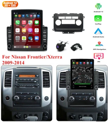 Para Nissan Frontier Xterra 2009-2014 Apple Carplay Android tablero radio GPS navegación Foto 1 de 4
