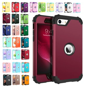 For iPhone SE 2nd 3rd Gen 2022 2020 Case Full Body Shockproof Protective Cover - Picture 1 of 47