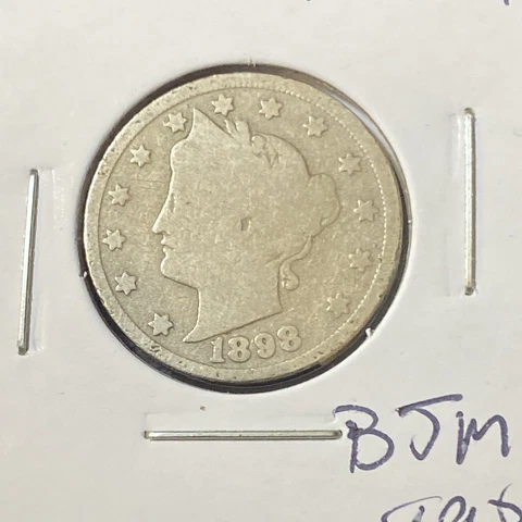 1898 Liberty Nickel. BJM898 Cover