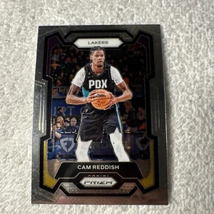 2023-24 Panini Prizm SILVER PRIZM #230 Cam Reddish - Los Angeles Lakers - Picture 1 of 2