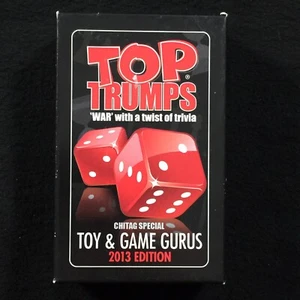 Top Trumps Special Edition Promo War Card Game Chitag 2013 Ed.- 3 cards signed - Picture 1 of 7