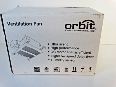 NuTone 110 CFM Flat Panel LED Ventilation Fan AERN110SLW - Image 1 of 4