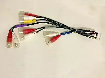 Alpine ICSX7HD RCA Cable Front Rear Sub with Rear View Camera C4 - Image 1 of 2