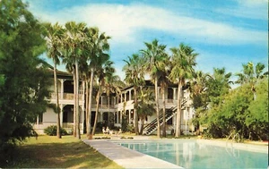 Queen Isabel Inn in Port Isabel Texas Postkarte - Bild 1 von 2