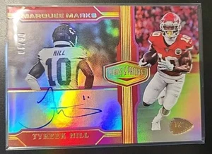 /10 2020 Panini Plates & Patches SSP #MM-TH Tyreek Hill (AU) - NM *TEXCARDS* - Bild 1 von 3