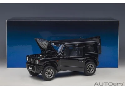 AUTOart 1/18 Suzuki Jimny JB64 Black Pearl Diecast Model Car nuovo - Immagine 1 di 4