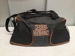Harley  Davidson Sheriff Motorcycle Multicolor  Nylon Duffel Bag Medium Sz - Picture 1 of 5