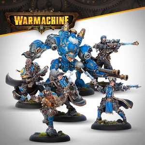 Warmachine Cygnar Hellslingers Command Cadre - Picture 1 of 1