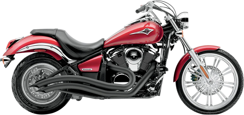 Escape varrido COBRA 4218B Speedster - Preto - Vulcan 900 - Imagem 1 de 1