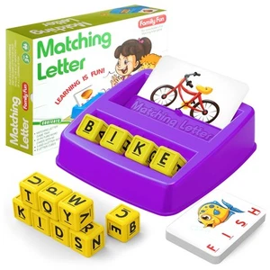 Girl Toys Age 3 4 5 6 7,Matching Letter Game Preschool Learning Educational T... - Picture 1 of 7