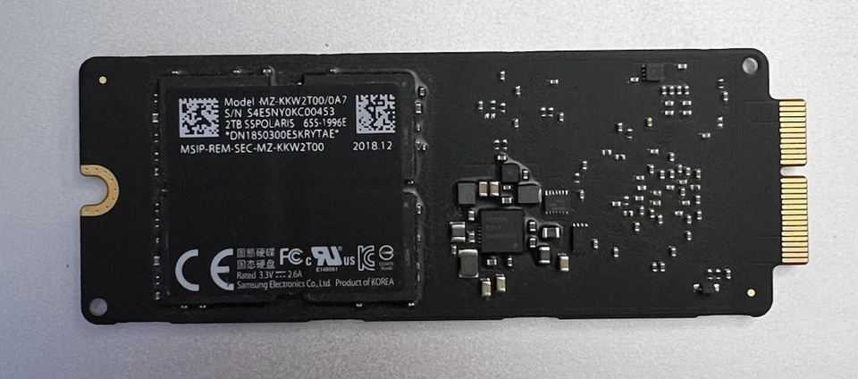 Original Apple 2TB SSD - KKWT00/0A7 - für iMac und MacBook - Händler - TOP - Bild 1 von 1