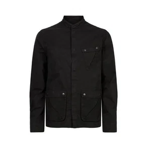 Chaqueta utilitaria John Varvatos para hombre Dom M65 Trucker 42 EE. UU. NUEVA $348 imperfecta - Imagen 1 de 5