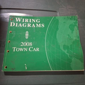 2008 Lincoln Town Car Wiring Diagram Electrical Schematic FCS-12119-08 - Foto 1 di 5