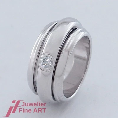 PIAGET POSSESSION Ring - 1 Brillant (Diamant) ca. 0,12ct - 18K/750 Weißgold - Bild 1 von 4