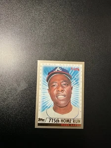 2000 Topps - Magic Moments Hank Aaron #237 755th Home Run - Bild 1 von 2