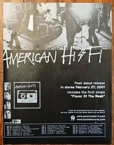 Amerikanisches HiFi Debütalbum Original Printanzeige - 8,25" x 10,75" - Bild 1 von 1