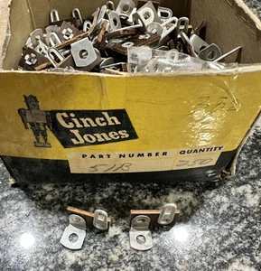 Cinch-Jones Terminal Strip - 1 lug with 1 ground (LEFT) - Model 51B - Qty 20! - Picture 1 of 2