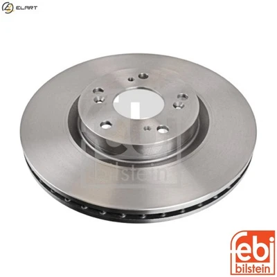 2x BRAKE DISC 170043 FOR HONDA CIVIC/VIII/Hatchback K20Z4 2.0L 4cyl - Image 1 of 4