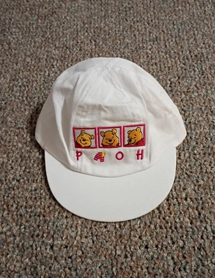 Винтажная белая детская шляпа Winnie The Pooh размер отличное состояние товара - Изображение 1 из 4