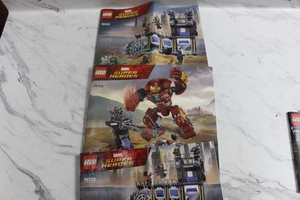 LEGO Marvel Super Heroes Avengers  76103 BOOKS  2, 3 INSTRUCTION MANUALS  76104 - Picture 1 of 12