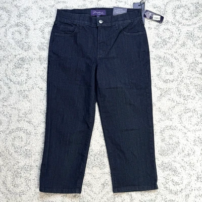 NYDJ Not Your Daughters Jeans Capri Women’s Size 6 Cropped Pants Lift Tuck - Image 1 of 4