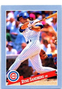1993 Hostess #2 Ryne Sandberg Chicago Cubs Baseball Card - Picture 1 of 2