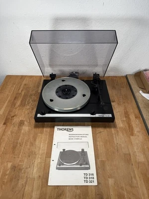 Thorens TD 316 | Platine vinyle | Vintage HiFi collector - Photo 1/4