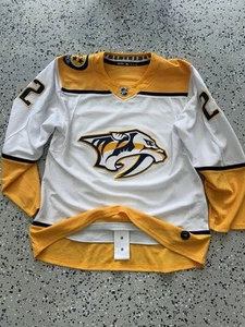 Nashville Predators Adidas Used Primegreen Hockey Jersey Size 50 Niederreiter - Picture 1 of 4