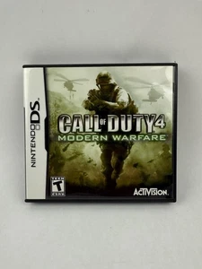 Call Of Duty 4 Modern Warfare Videogioco Nintendo DS Completo Con Manuale - Foto 1 di 7