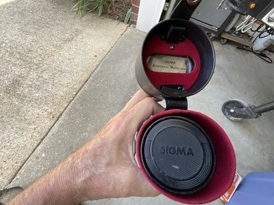 Sigma Achromatic 80-200mm Macro Lense In Case - Image 1 of 4