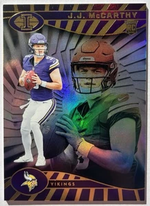 2024 Panini Illusions - J.J. McCarthy - #100  - Rookie Vikings NFL - Bild 1 von 2
