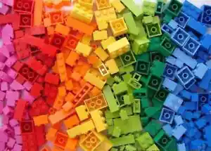 Lego Lote de 100 Piezas Piezas Ladrillos Elige Tu Color Aleatorio Surtido Limpio - Imagen 1 de 36