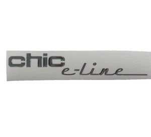 CARTHAGO CHIC e-line decalcomania, adesivo camper, 3D, colore cromo, GRANDE 622x90mm - Foto 1 di 8