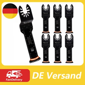 Vearter 31mm 7tlg Kohlenstoffstahl Oszillierende Sägeblattset Multitool Klinge - Bild 1 von 8
