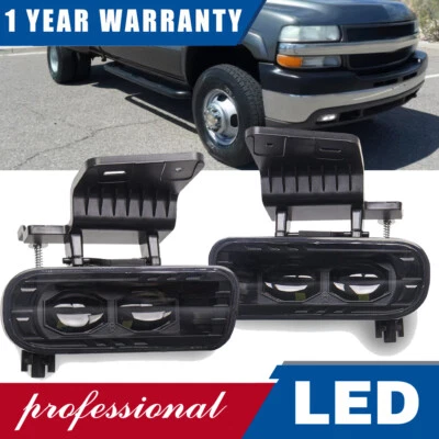 Luces antiniebla LED de conducción para Chevrolet Silverado 2500 HD/3500/1500 2001-2002 Foto 1 de 4