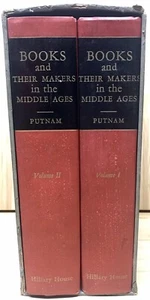 Books &Their Makers in the Middle Ages,Vol I(476-1600) &Vol II(100-1709)-Putnam - Bild 1 von 12