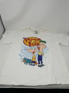 Camiseta Phineas & Ferb Dibujos Animados Camiseta Unisex Niños L 12-14 - Imagen 1 de 8
